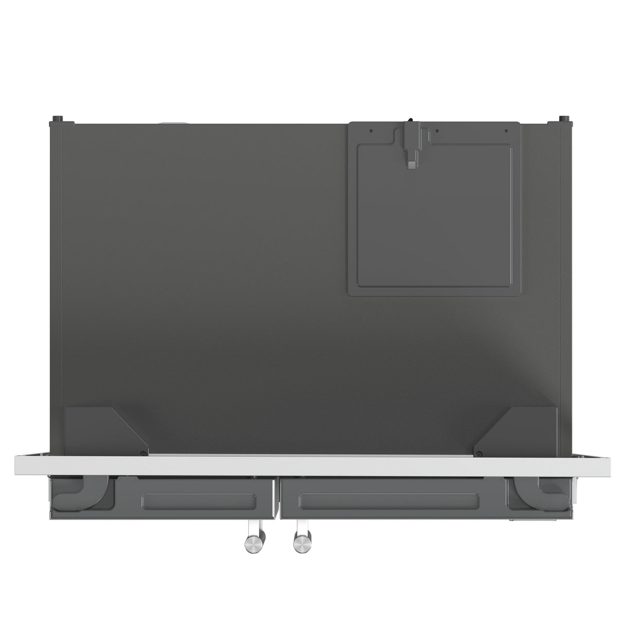 FORNO Salerno 40" 20 cu. ft. Side-by-Side Built-In Refrigerator with Water and Ice Dispenser and Grill Trim Kit, FFRBI1844-40SG