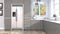FORNO Salerno 40" 20 cu. ft. Side-by-Side Built-In Refrigerator with Water and Ice Dispenser and Grill Trim Kit, FFRBI1844-40SG