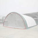 Front/Rear Panel with Roll-up Door for W30'xH15' Storage Shelter