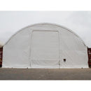 Front cover with Winch door for Shipping Container Canopy Shelter 40'x40'x11'