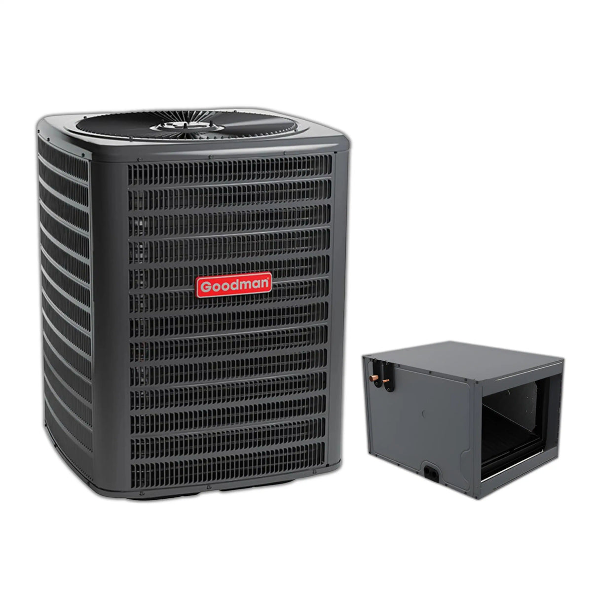 Goodman 4.0 Ton 13.4 SEER2 Central Air Conditioner and Evaporator Coil