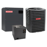 Goodman 1.5 Ton 13.4 SEER2 Central Air Conditioner and Air Handler and Evaporator Coil