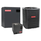 Goodman 1.5 Ton 13.4 SEER2 Central Air Conditioner and Air Handler and Evaporator Coil