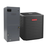 Goodman 3.5 Ton 17.2 SEER2 R-32 Heat Pump Condenser & Variable-Speed Air Handler with 10kW Heat Kit