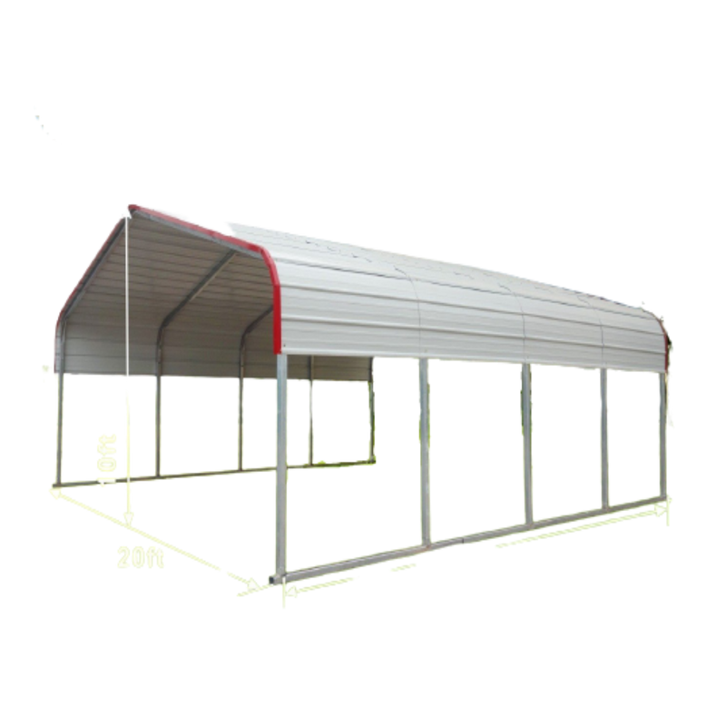 Classic Steel Carport 20'W x 20'L