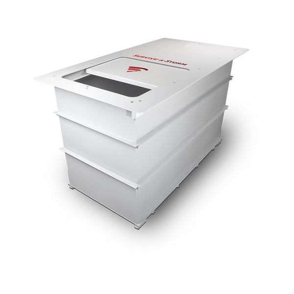 Survive-a-storm garagecube underground tornado shelter