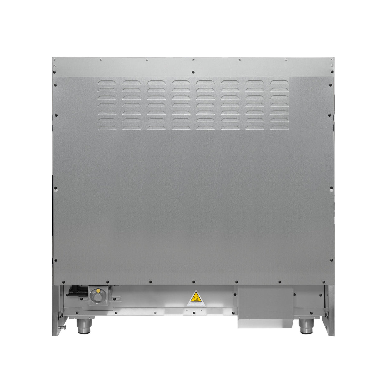 FORNO Galiano 36" 5.36 cu. ft. Gas Range with 6 Sealed Burners in Black with Antique Brass Accents, FFSGS6244-36BLK