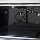FORNO Galiano 36" 5.36 cu. ft. Gas Range with 6 Sealed Burners in Black with Antique Brass Accents, FFSGS6244-36BLK
