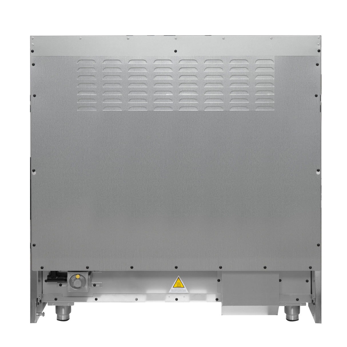 FORNO Galiano 36" 5.36 cu. ft. Gas Range with 6 Sealed Burners in White with Antique Brass Accents, FFSGS6244-36WHT