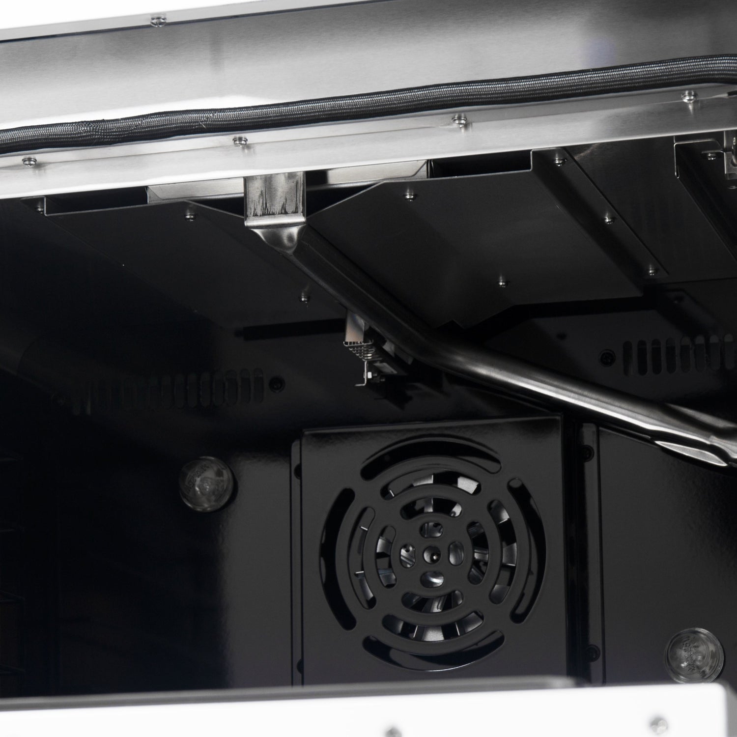 FORNO Galiano 48" 6.58 cu. ft. Gas Range with 8 Sealed Burners and Griddle in White with Antique Brass Accents, FFSGS6244-48WHT