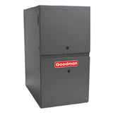 Goodman 1.5 Ton 13.4 SEER2 Central Air Conditioner, 80% AFUE 60K BTU Gas Furnace and Evaporator Coil
