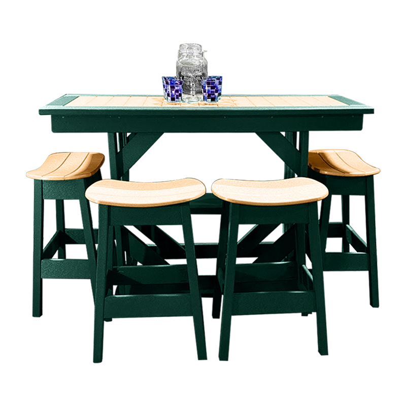 Buck Stove Breakfast Brunch Buffet With 4 Stools - FF BRBB