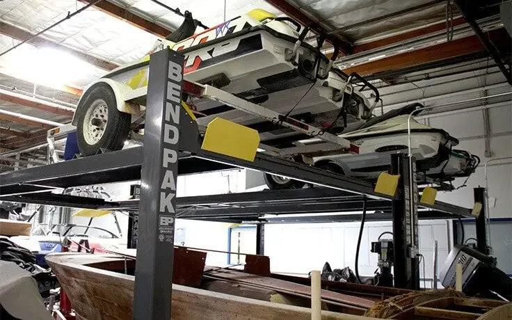 BendPak HD-7500BLX 7,500 lb. 4 Post Vehicle And Boat Storage Lift