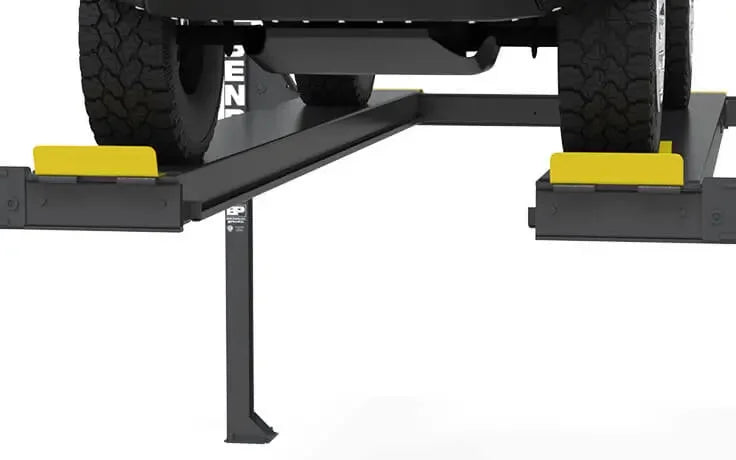 BendPak HDSO14P 14,000 lb. 4 Post Open Front Lift - Extended Runways