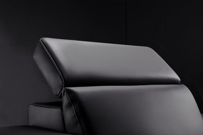 Valencia Barcelona Ultimate Leather Home Theater Seating Row of 2, Graphite