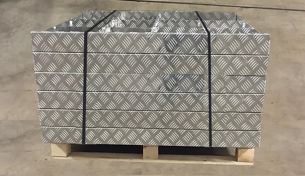Aluminum Platform Panel Inserts For 4-Post Lifts / 1000 lb. load Capacity