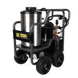 BE Power 2,000 PSI - 3.5 GPM Hot Water Electric Pressure Washer with Triplex Pump - HW205EBA