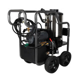 BE Power 2,000 PSI - 3.5 GPM Hot Water Electric Pressure Washer with Triplex Pump - HW205EBA