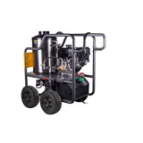 BE Power 4,000 PSI - 4.0 GPM Hot Water Pressure Washer with Powerease 420 Engine and AR Triplex Pump - HW4015RA