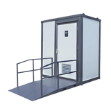 Handicap-Accessible Portable Restroom for Disabled