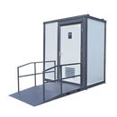Handicap-Accessible Portable Restroom for Disabled