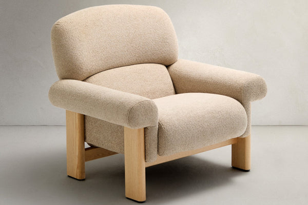 Valencia Hayden Fabric Armchair, Beige