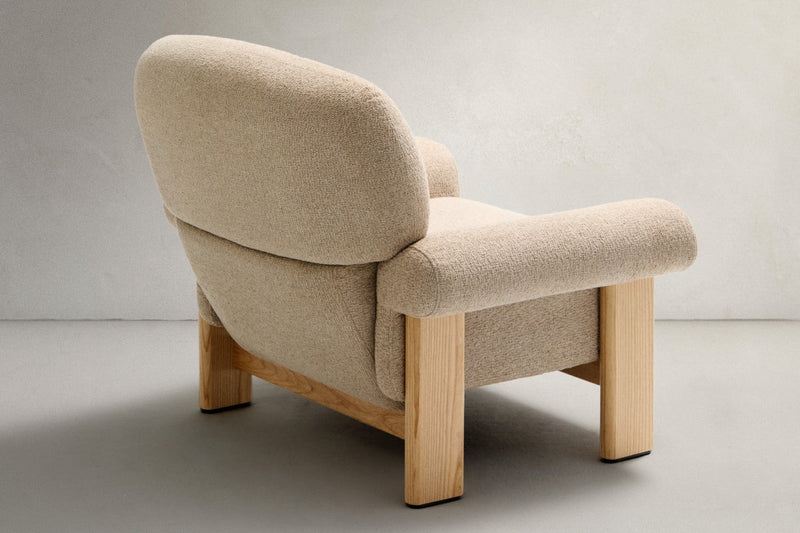 Valencia Hayden Fabric Armchair, Beige
