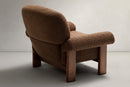 Valencia Hayden Fabric Armchair, Brown