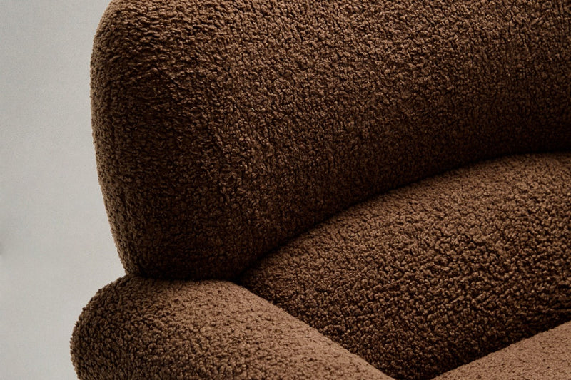 Valencia Hayden Fabric Armchair, Brown