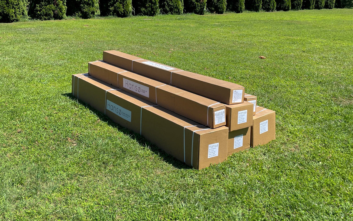 Hansø Aluminum Pergola Kit