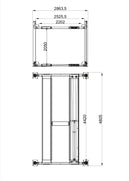 Katool 9,500lbs Heavy Duty 4 Post Storage Car Lift 4H950