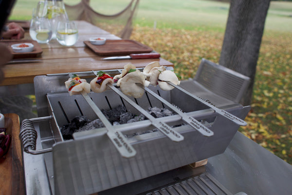 Tagwood BBQ Set of 2 Stainless steel skewers | BBQ89--