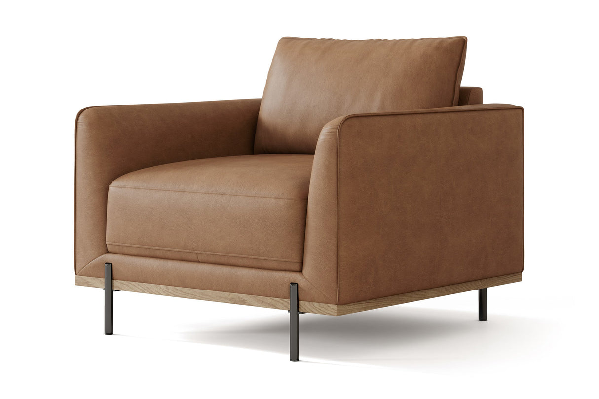 Imogen Leather Accent Chair