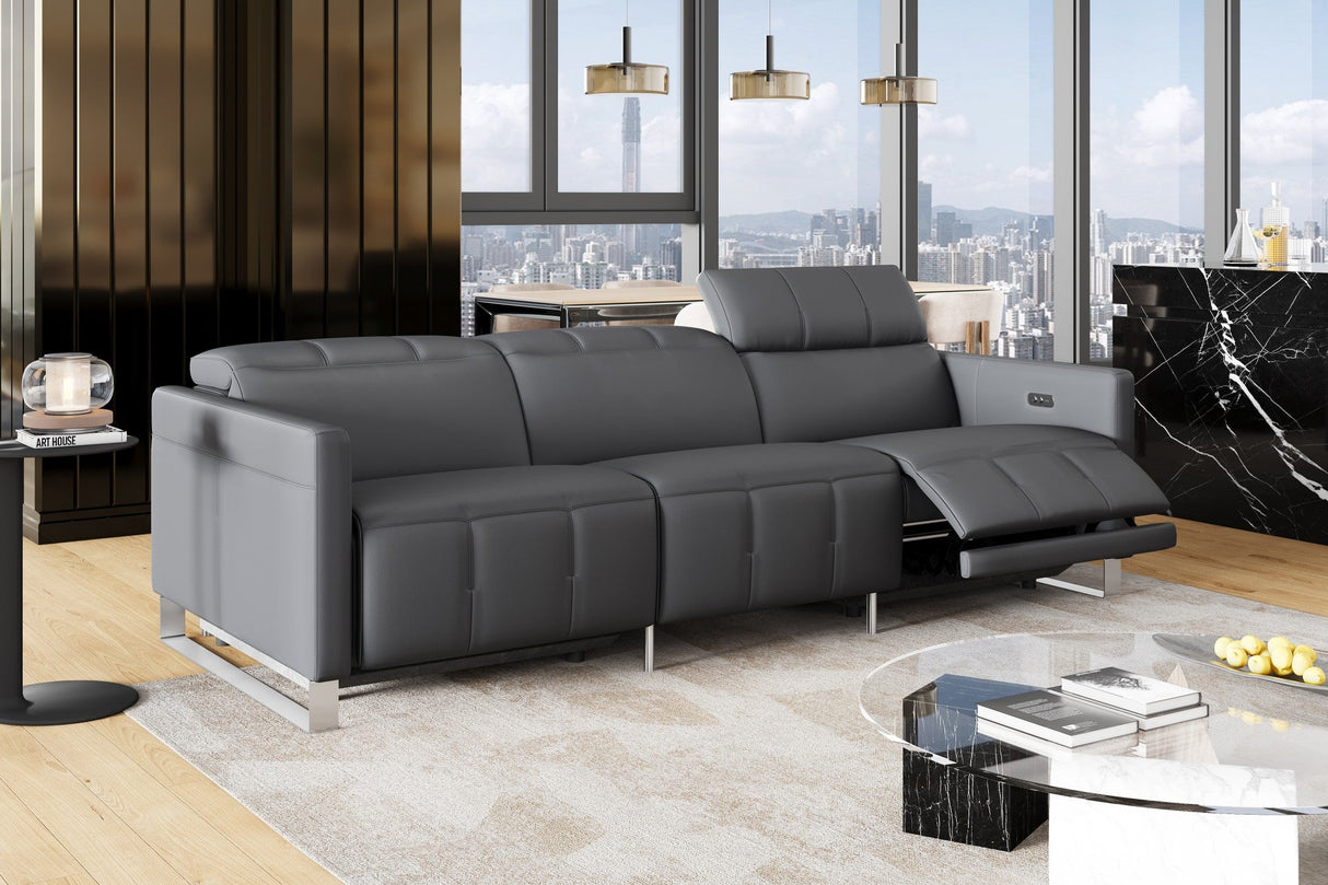 Isla Leather Recliner Sofa