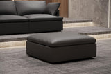 Isola Leather Theater Lounge Modular Sofa