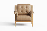 Jasmine Leather Accent Chair