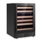 24-Inch Under-Counter Dual Zone Wine Cooler with Low-E Glass Door