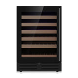 24-Inch Under-Counter Single Zone Wine Cooler with Low-E Glass Door