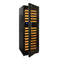 Tall Large Wine Refrigerator With Glass Door With Stainless Steel Trim ﻿