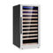 47-Inch Height Single Zone Wine Cooler with Low-E Glass Door