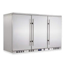 53 Inch Solid 3-Door Outdoor Beverage Drinks Cooler