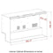 53 Inch Heating Glass 3 Door Large Beverage Refrigerator