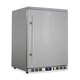 24-Inch Outdoor Beverage Refrigerator with Solid Stainless Steel Door