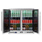 36-Inch Heating Glass Dual Door Built In Beverage Fridge