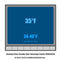 36-Inch Heating Glass Dual Door Built In Beverage Fridge