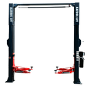 Katool Two Post Asymmetrical Vehicle Lift 11,000lbs Single Point Lock Release AS110D