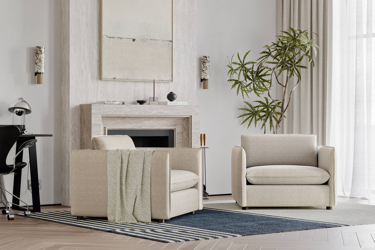 Katherine Fabric Accent Chair