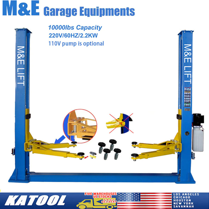 Katool Two Post Vehicle Lift 10,000lbs H105