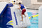 Aqauaglide King of The Mountain Inflatable Wall/slide Combo (Complete Set)