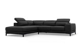 Valletta Leather Corner Sectional Sofa